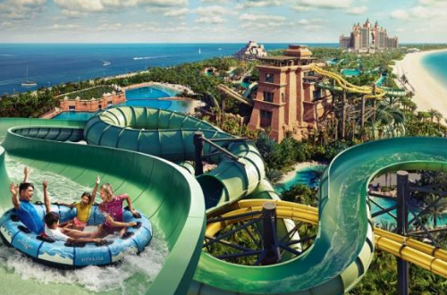 Aquaventure Water Theme Park And Lost Chambers Aquarium At Atlantis The Palm